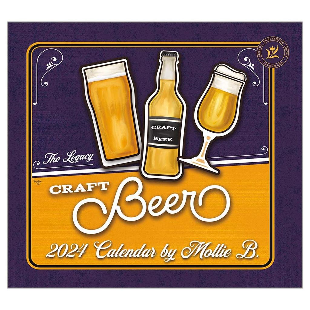 Craft Beer 2024 Wall Calendar Main Product Image width=&quot;1000&quot; height=&quot;1000&quot;