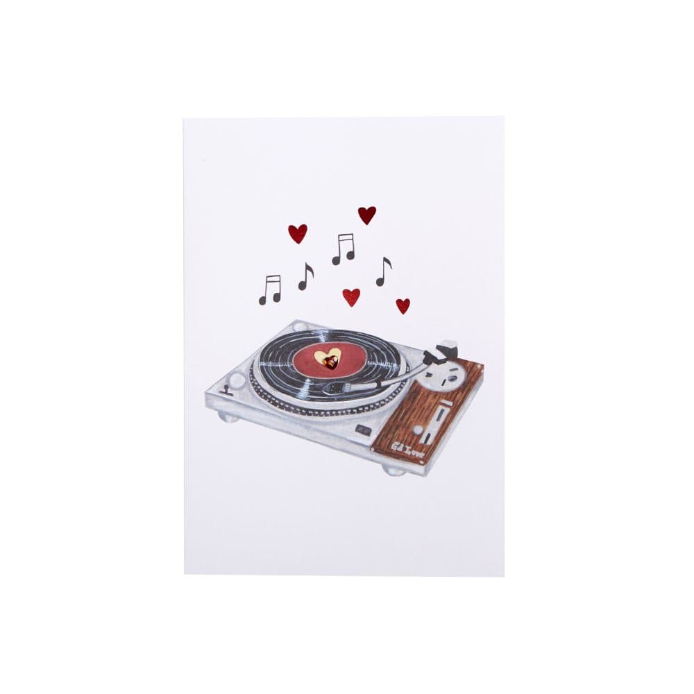 Love Vinyl Anniversary Card First Alternate Image width=&quot;1000&quot; height=&quot;1000&quot;