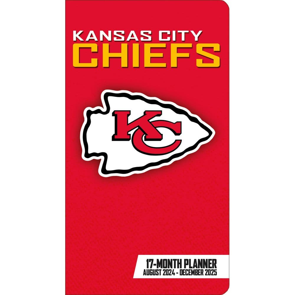 NFL Kansas City Chiefs 17 Month 2025 Pocket Planner Main Image