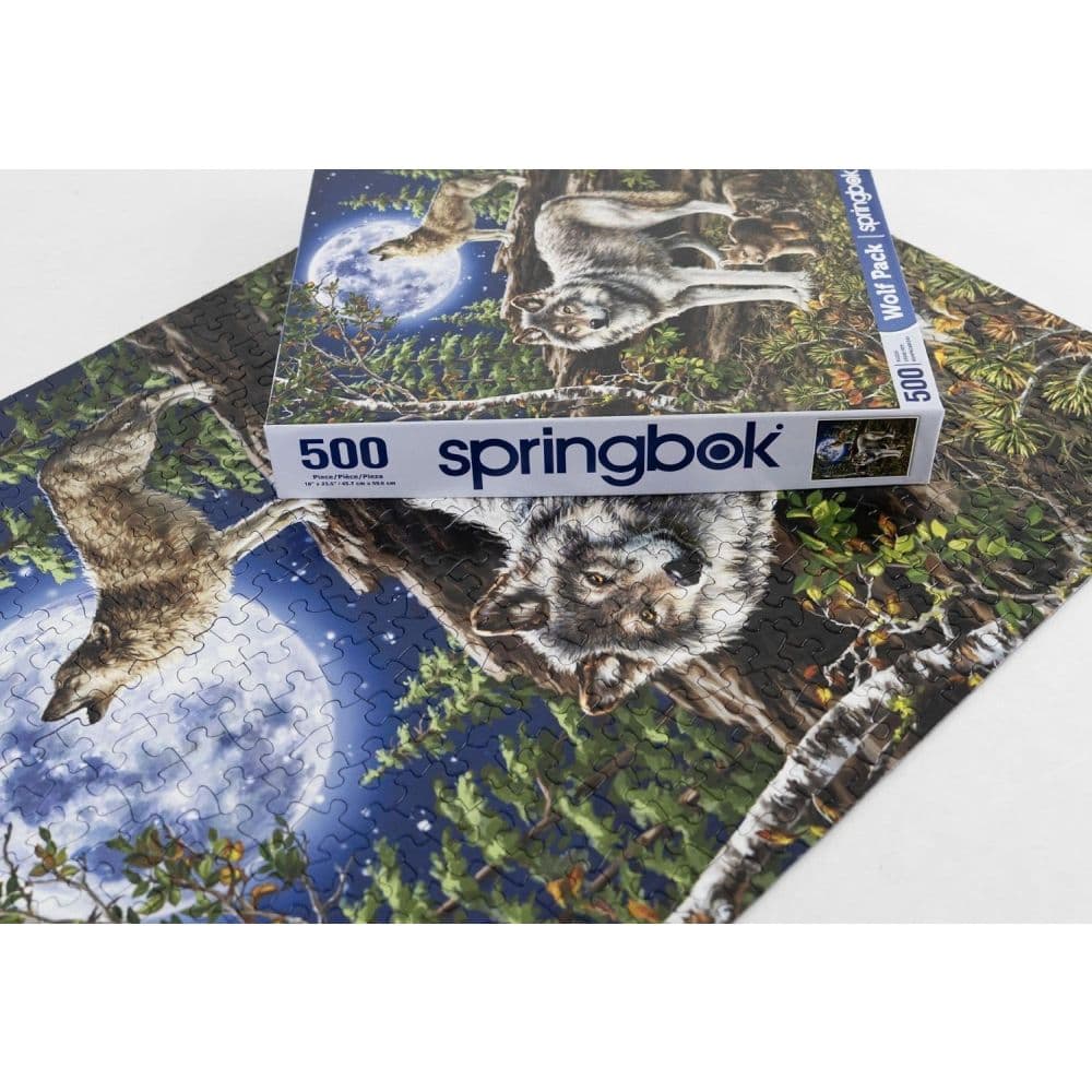 Wolf Pack 500 Piece Puzzle Fifth Alternate Image