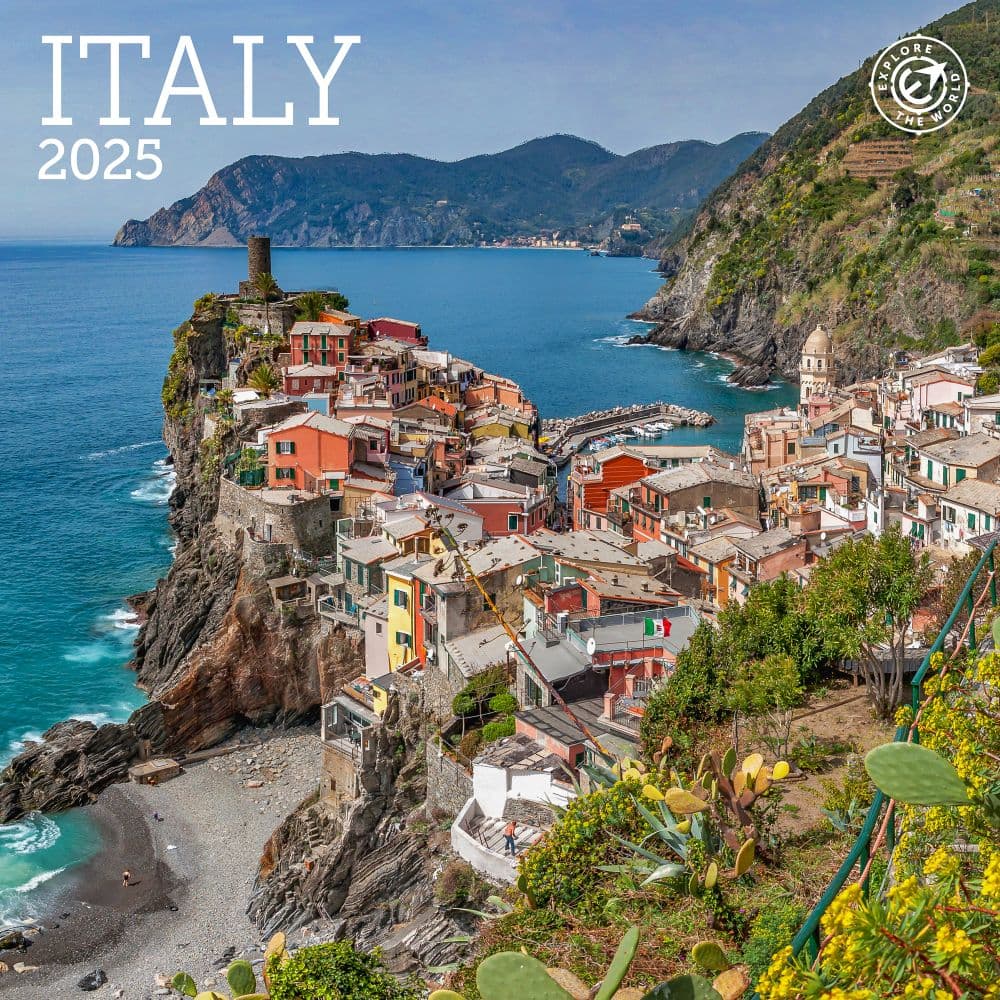 Italy 2025 Mini Wall Calendar