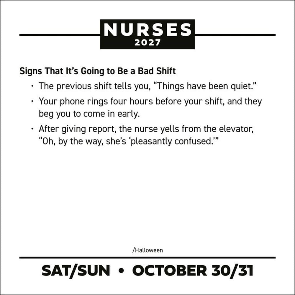 Nurses 2027 Desk Calendar Fifth Alternate Image