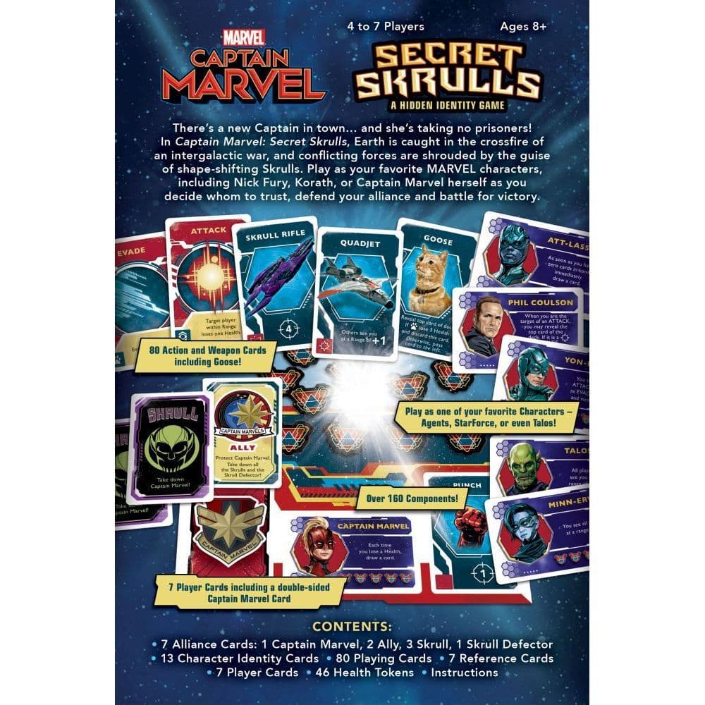Captain Marvel Secret Skrulls Game