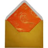 image Orange Orchids Birthday Card