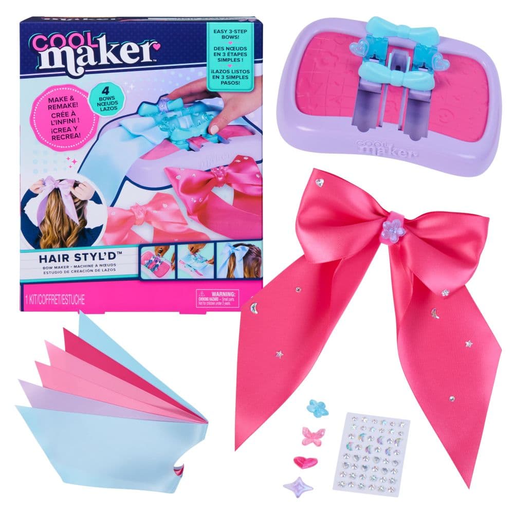 image Cool Maker Hair STYL'd Bow Maker Kit