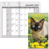 image Cats 2 yr 2024 Pocket Planner Third Alternate Image width=&quot;1000&quot; height=&quot;1000&quot;