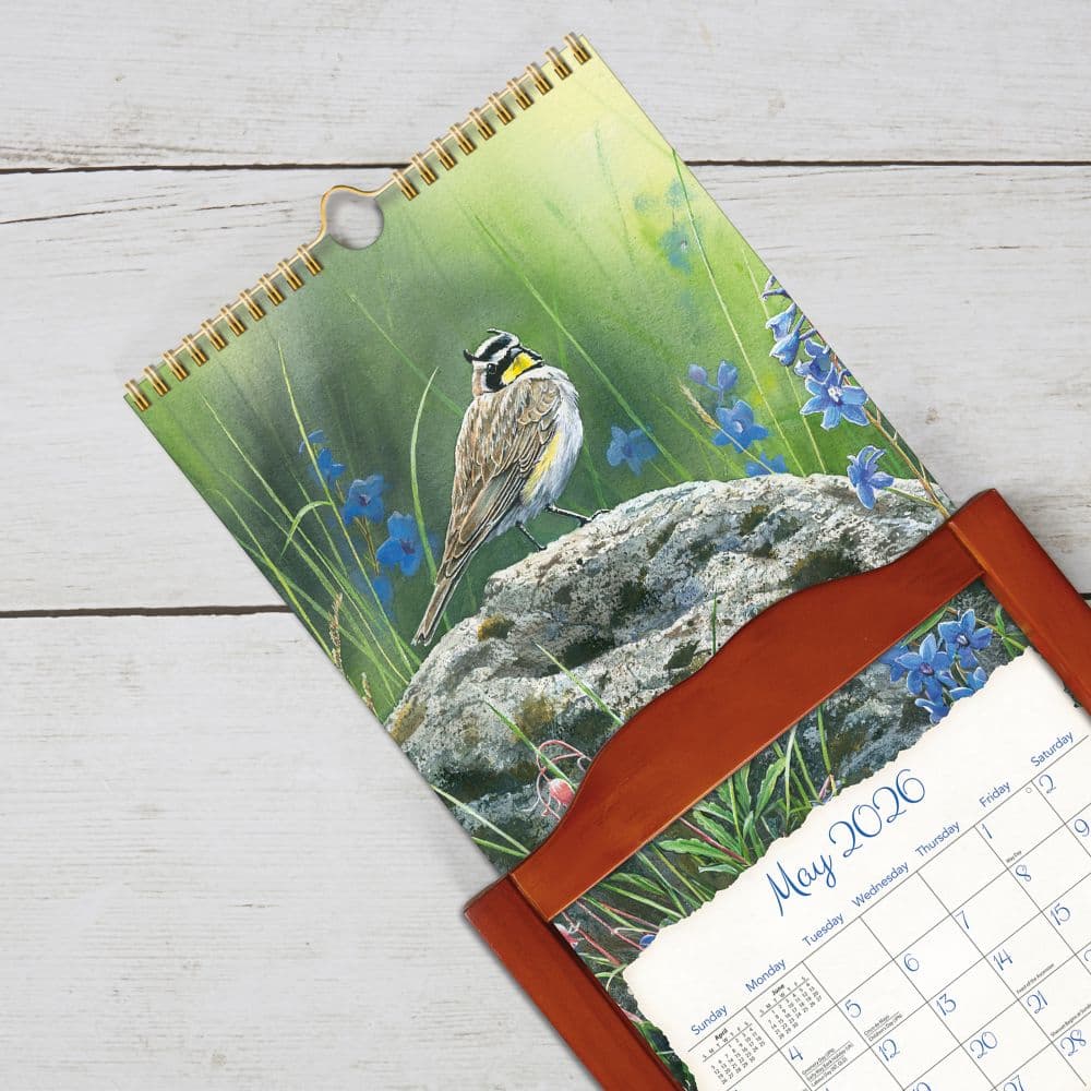 Songbirds 2026 Vertical Wall Calendar_ALT4