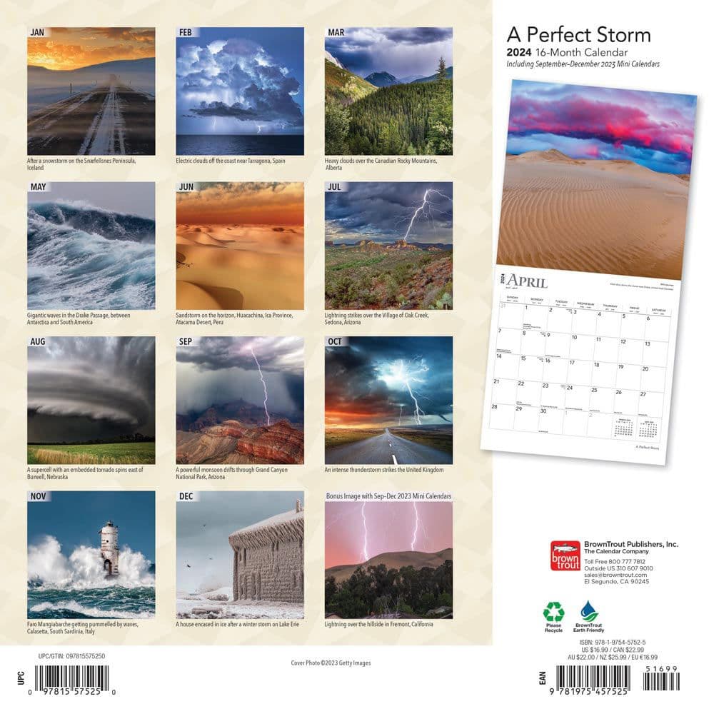 Weather Calendars 2024 - Shop Now at Calendars.com - Calendars.com