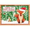 image Holiday Fox 3.5 In X 5 In Petite Christmas Cards by Joy Hall Main Image