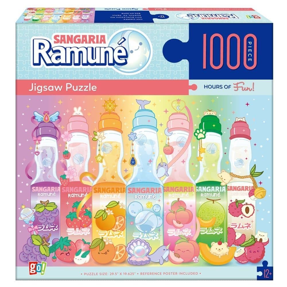 Ramune and Sangaria Japanese Soda 1000 Piece Puzzle Main Product Image