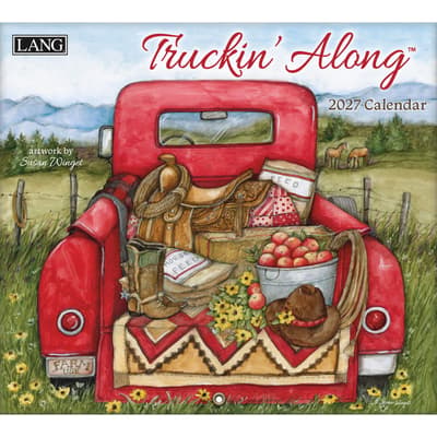 Truckin Along 2027 Wall Calendar by Susan Winget