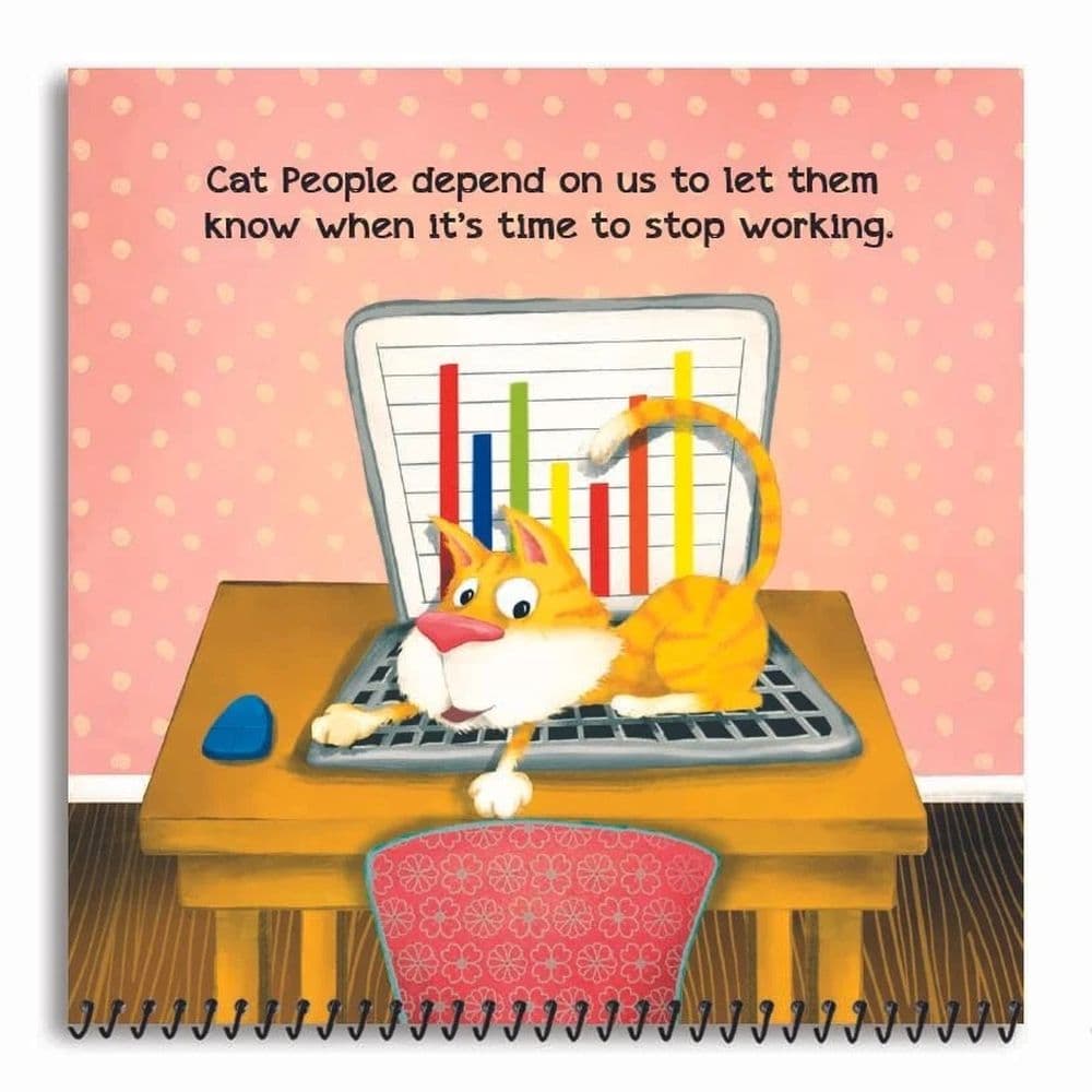 The Truth About Cat People 2026 Mini Wall Calendar Fourth Alternate Image