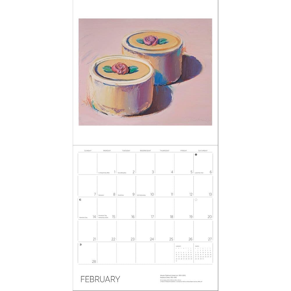 Thiebaud 2027 Wall Calendar Third Alternate Image