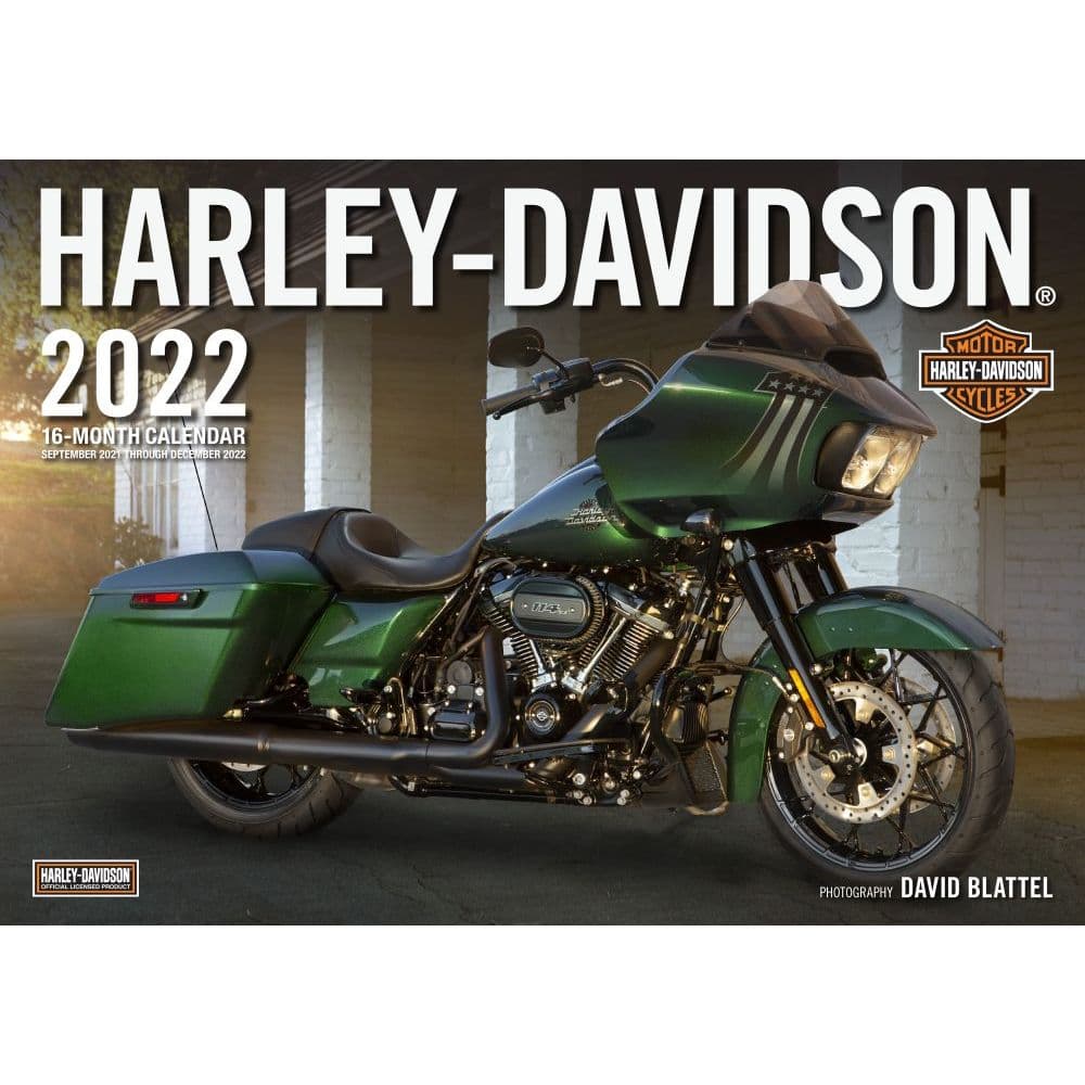 Harley Davidson Large 2022 Wall Calendar