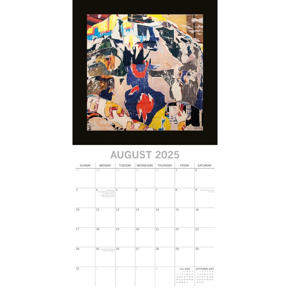 Pop Art 2025 Wall Calendar Third Alternate Image width=&quot;1000&quot; height=&quot;1000&quot;