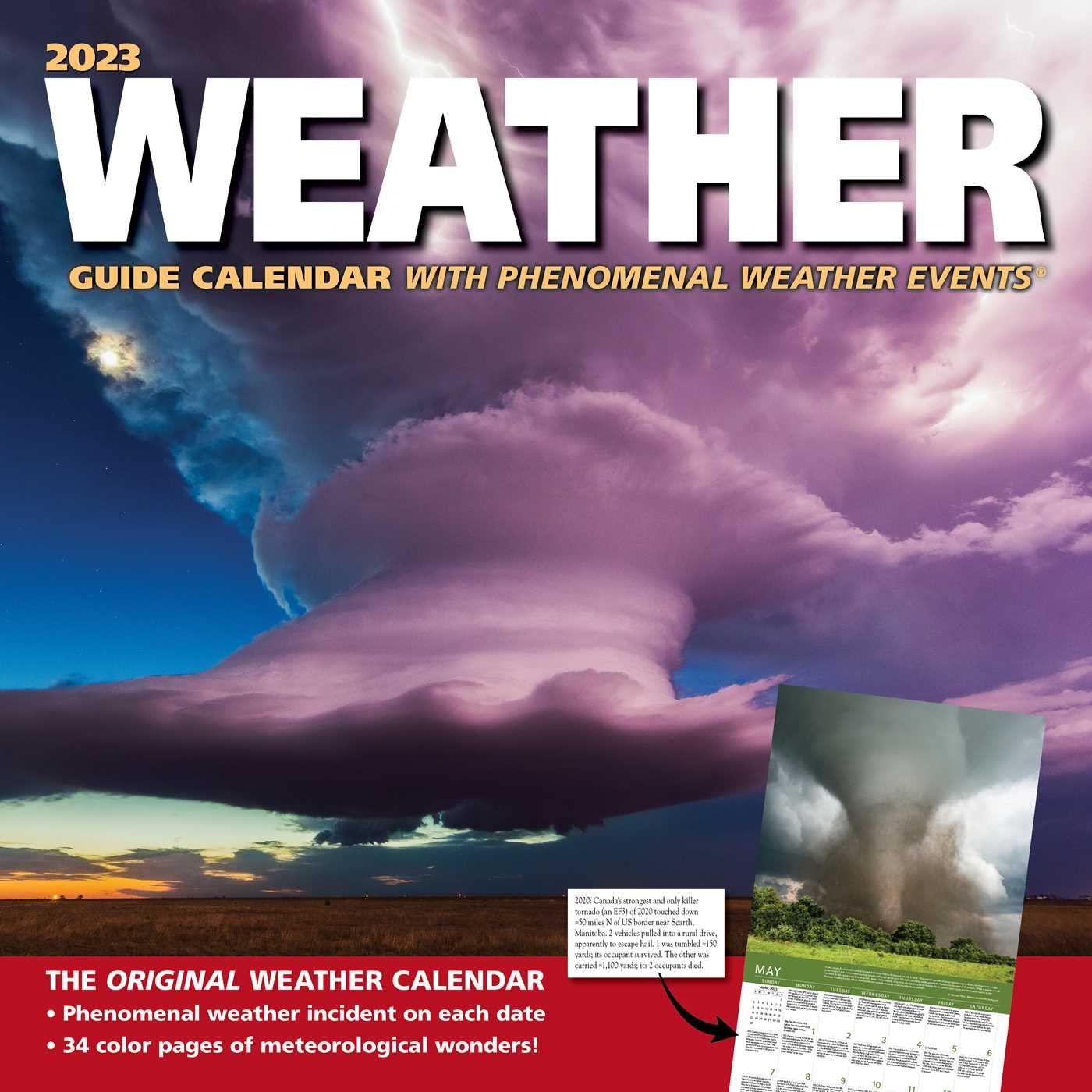 Weather Guide 2023 Wall Calendar