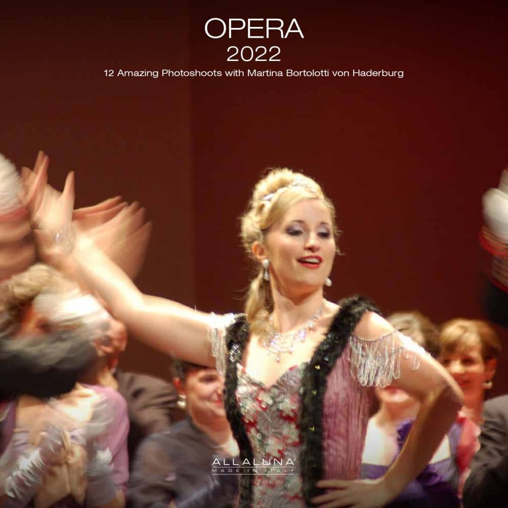Opera Wall Alla Luna 2022 Wall Calendar