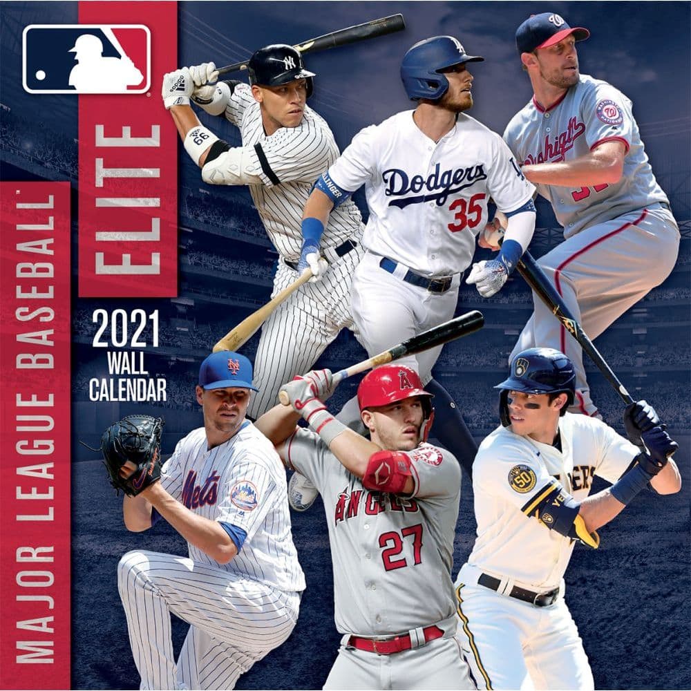 MLB Elite Mini Wall Calendar