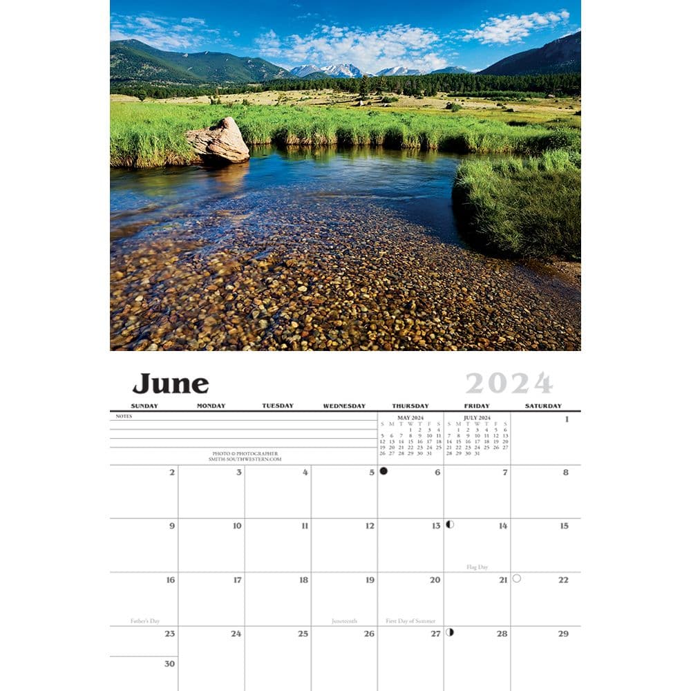 Colorado 2024 Wall Calendar