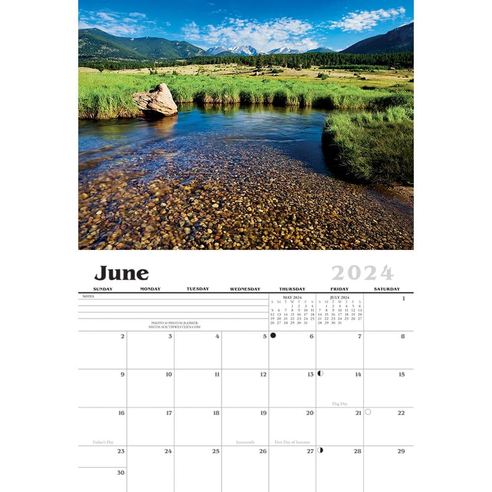 Colorado 2024 Wall Calendar Second Alternate