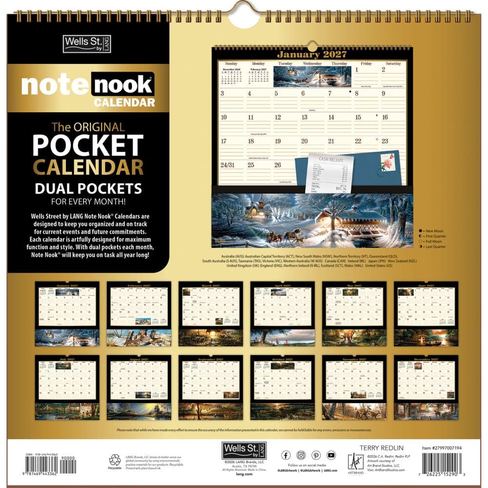 Terry Redlin 2027 Note Nook First Alternate Image