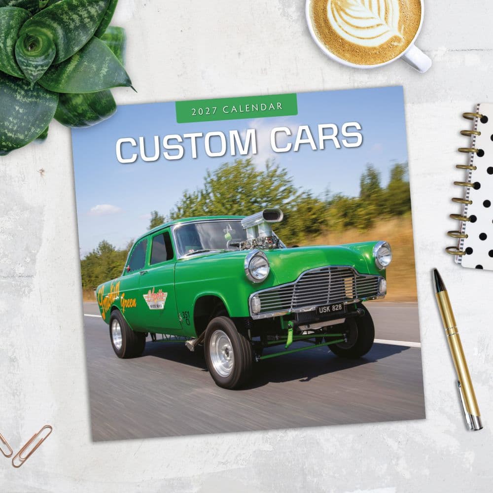Custom Cars 2027 Wall Calendar Fourth Alternate Image