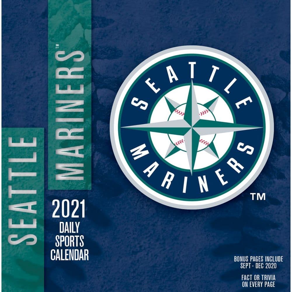 Seattle Mariners Desk Calendar