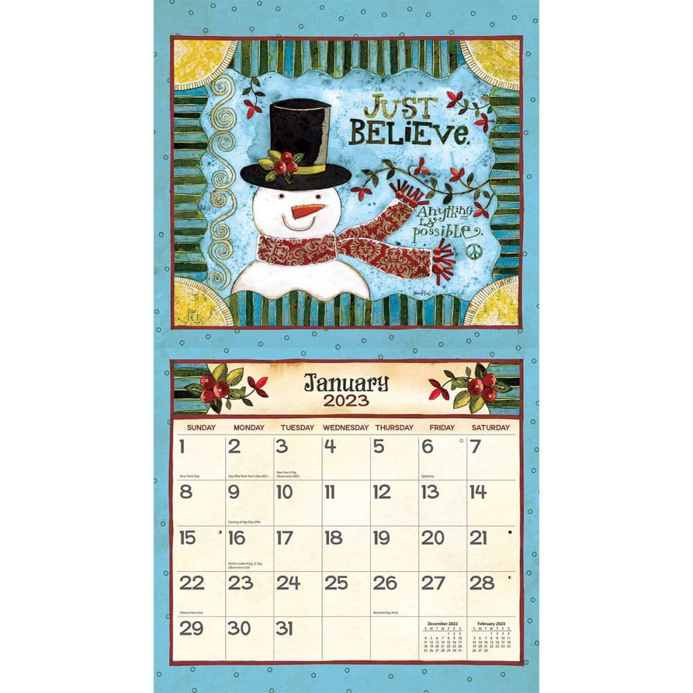 Karen Sandstrom 2023 Wall Calendar - espiritudetierra.com