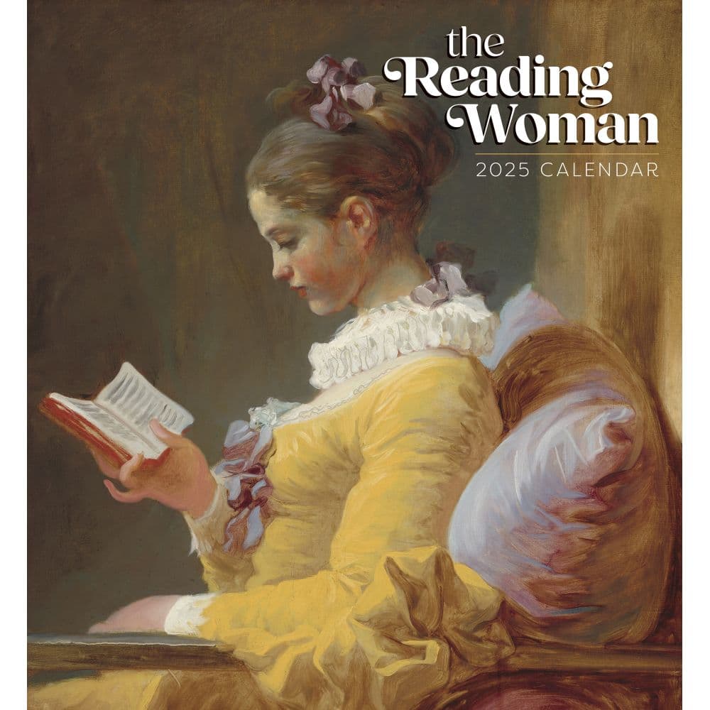 Reading Woman 2025 Wall Calendar