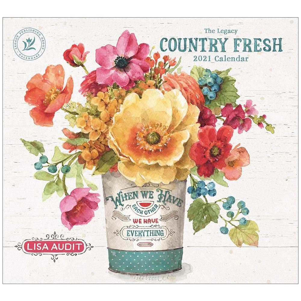 2021 Country Fresh Wall Calendar