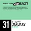 image Mental Floss Amazing Facts 2025 Desk Calendar Alt2