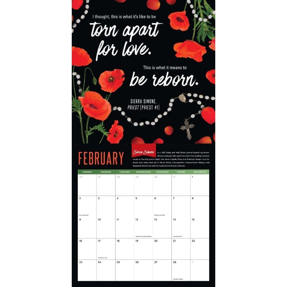 Unapologetically Smutty 2025 Wall Calendar Third Alternate Image width=&quot;1000&quot; height=&quot;1000&quot;