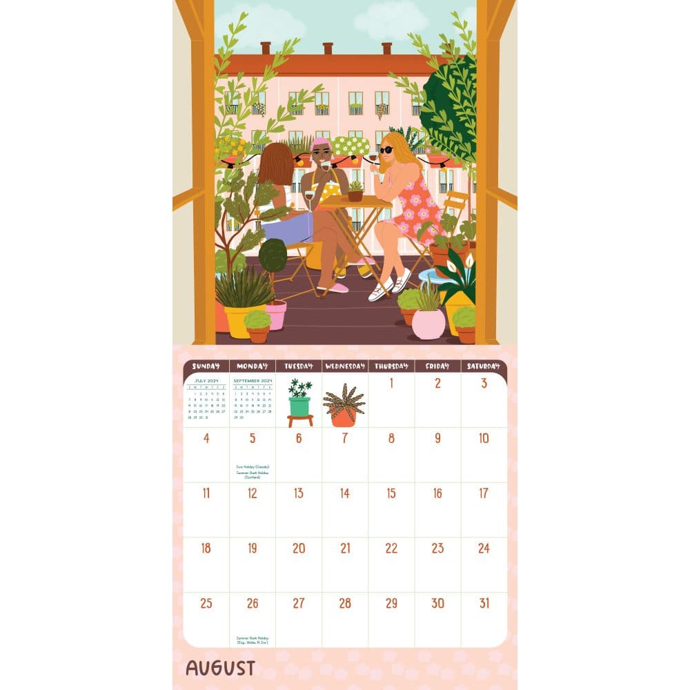 Plant Lady 2024 Wall Calendar Alternate Image 2