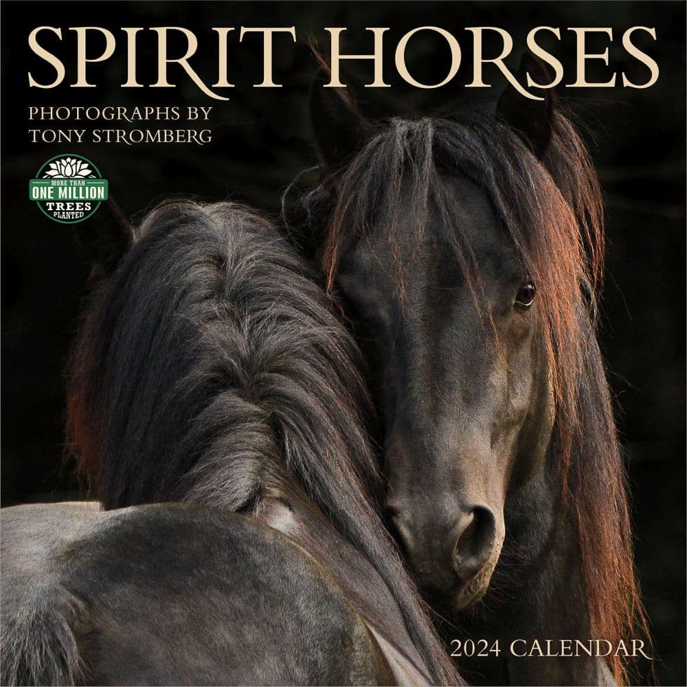 Horses Spirit 2024 Wall Calendar Main Product Image width=&quot;1000&quot; height=&quot;1000&quot;