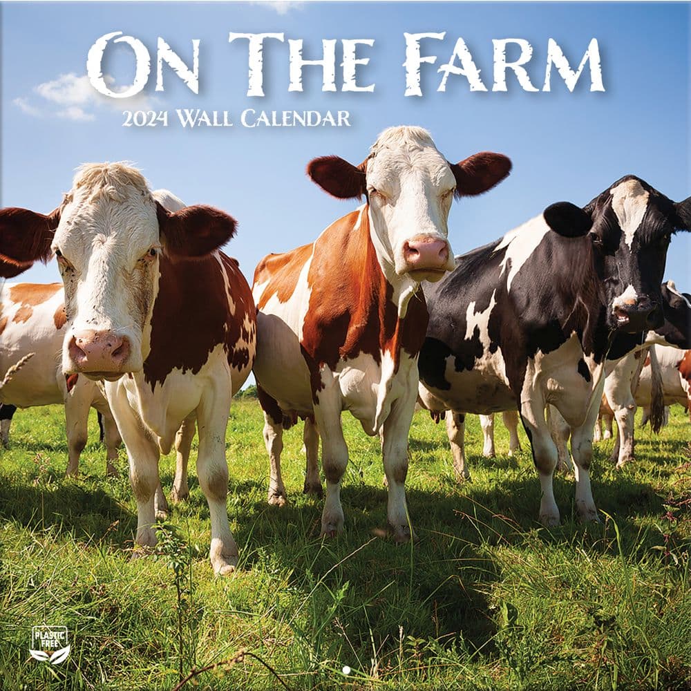 On The Farm 2025 Wall Calendar