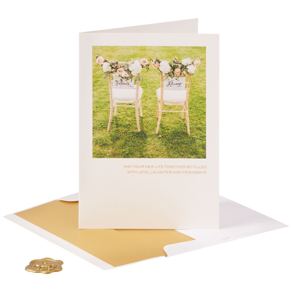 Chairs Wedding Card Seventh Alternate Image width="1000" height="1000"