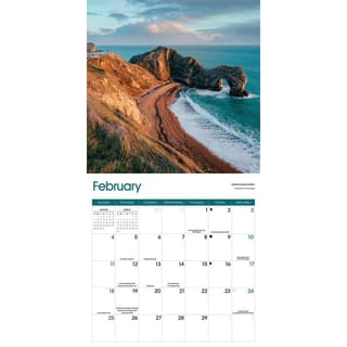 Acheter Coastlines of Britain Calendar 2024