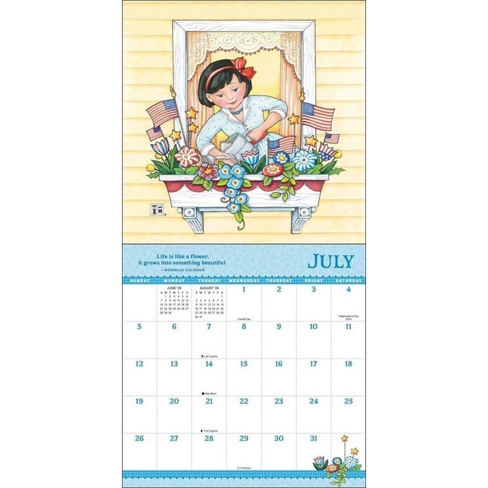 Engelbreit 2026 Mini Wall Calendar Third Alternate Image