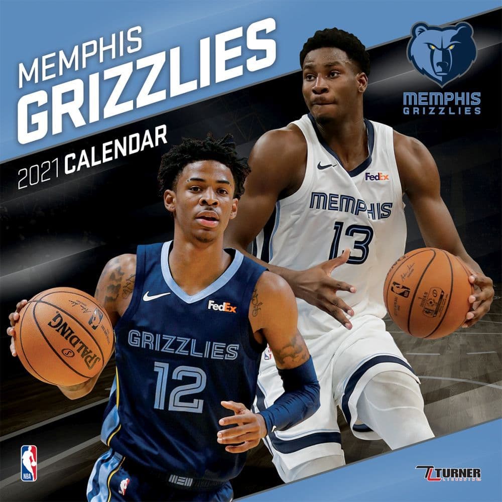 Memphis Grizzlies 2021 calendars