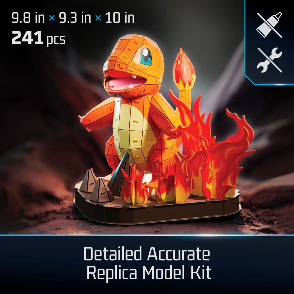 4D Pokemon Charmander 3D Puzzle First Alternate Image