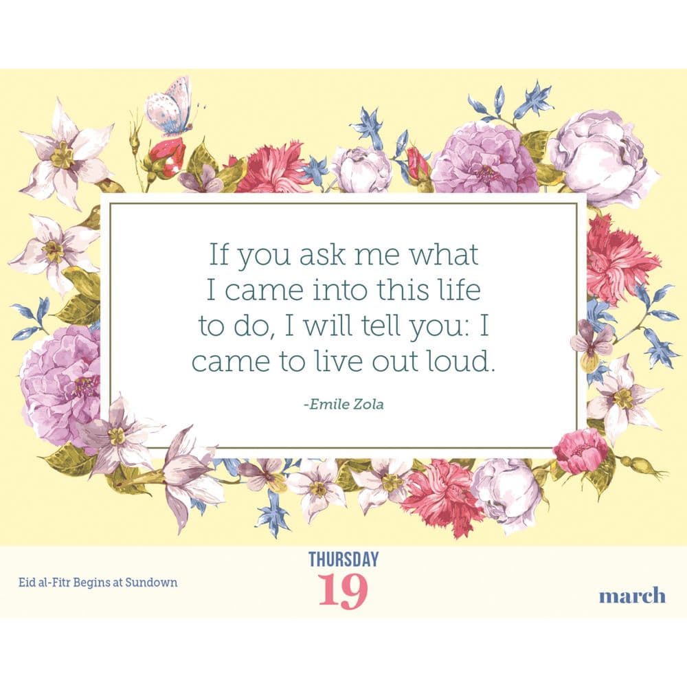 Daily Inspiration 2026 Desk Calendar Second Alternate Image