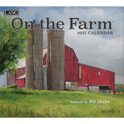 Lang On the Farm 2027 wall calendar by Bill Zierke