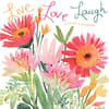 image Live Love Laugh 2025 Mini Wall Calendar