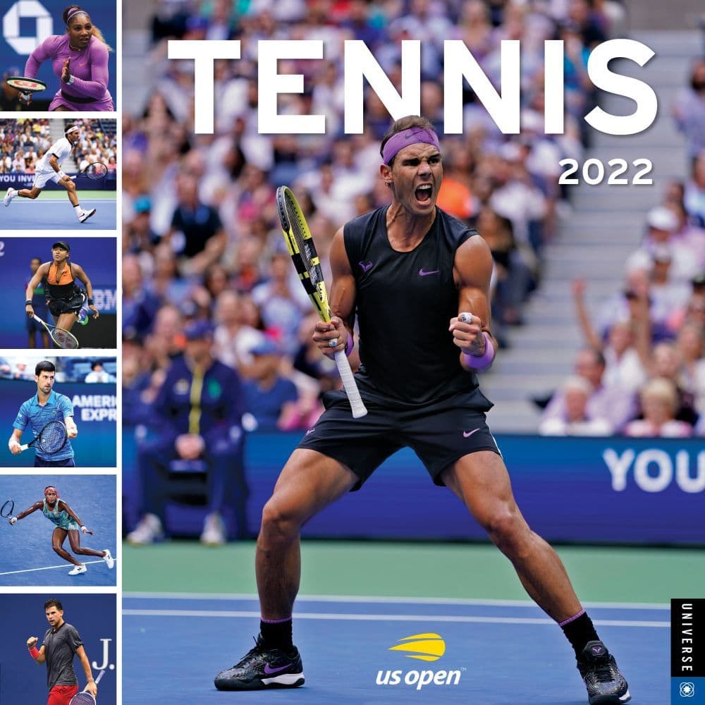 Tennis 2022 Wall Calendar - Calendars.com