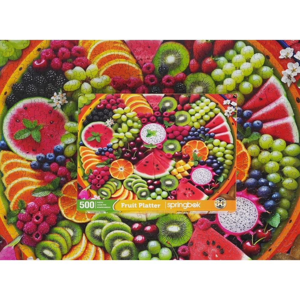 Fruit Platter 500 Piece Puzzle Sixth Alternate Image