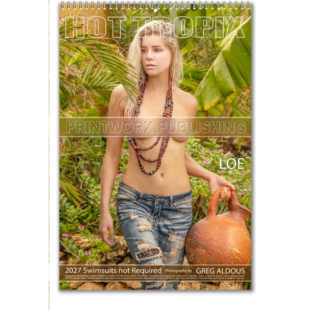 Swimsuits Not Required 2027 Wall Calendar Main Product Image