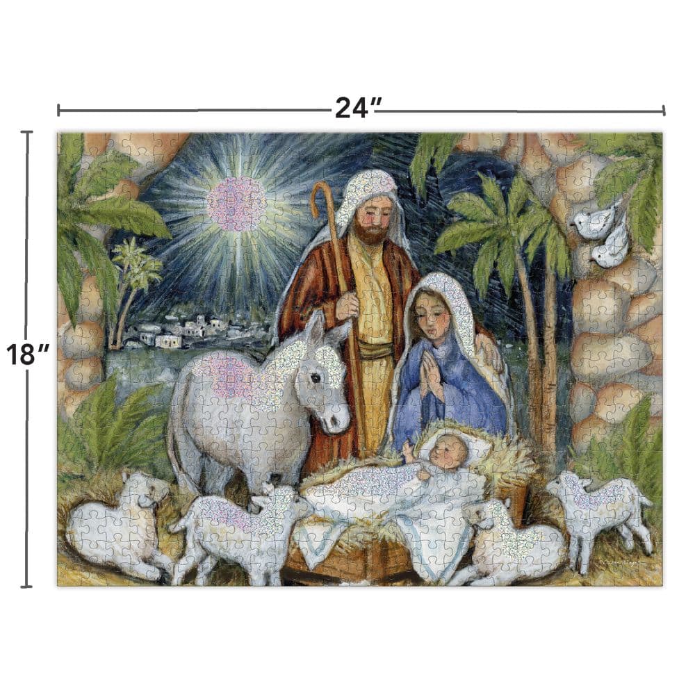 Nativity Luxe 500 Piece Puzzle Alt4