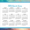 image Beaches 2026 Desk Calendar_ALT4