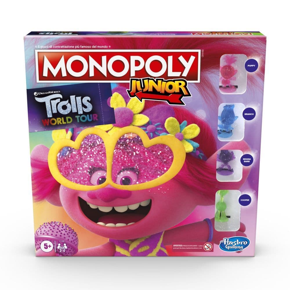 Monopoly Jr Trolls Alternate Image 1