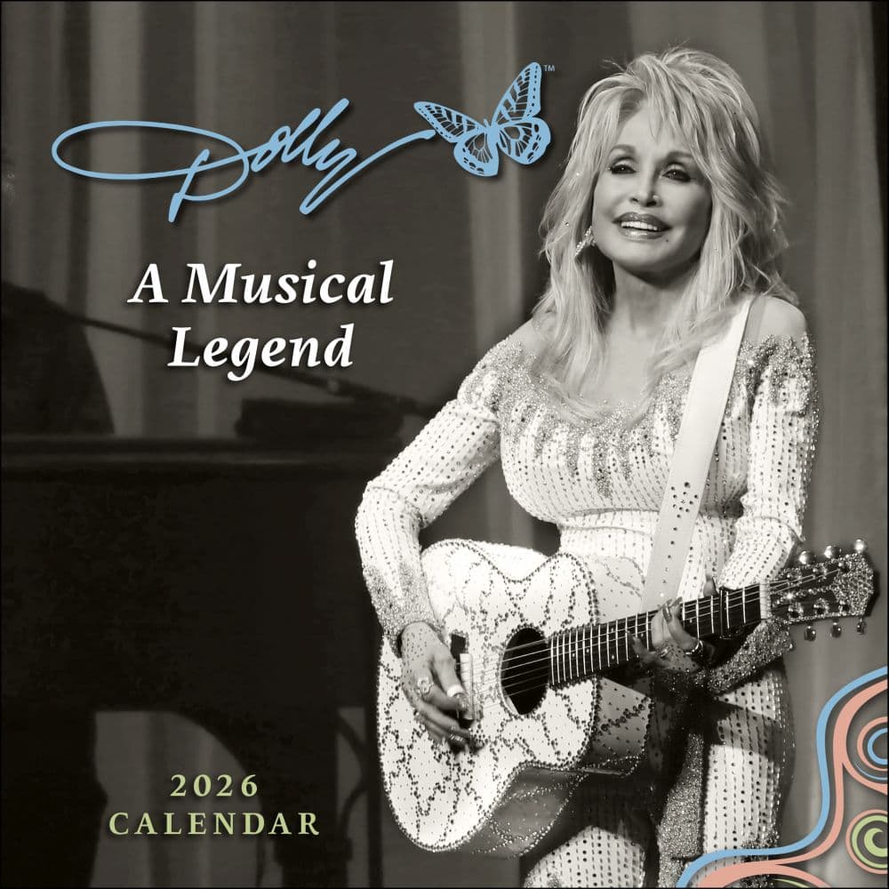 Dolly Parton 2026 Mini Wall Calendar Main Image